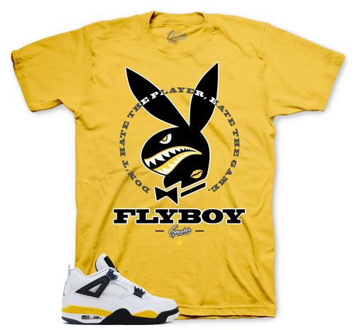 Retro 4 Tour Yellow Flyboy Shirt