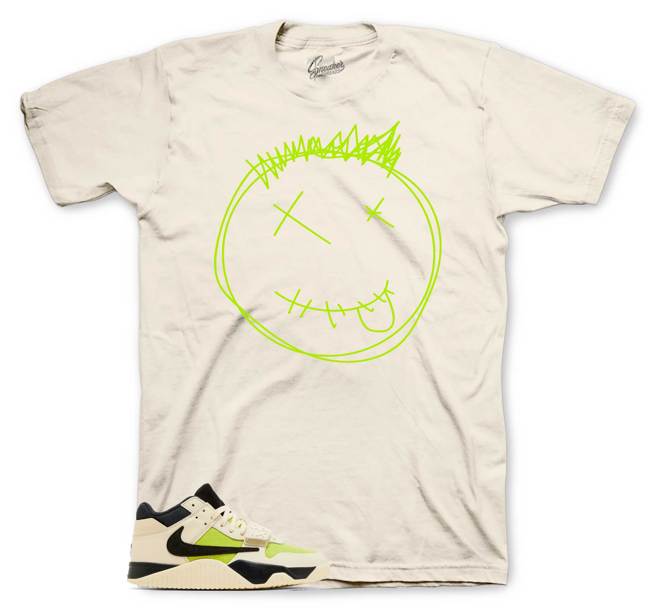 Jack TR CJ1 T-Rexx Bright Cactus Sneaker Tees Match Shoes | Smiley