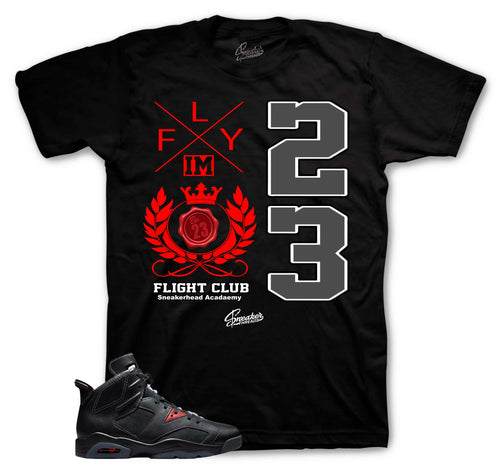 Retro 6 BIN 23 Crest Shirt