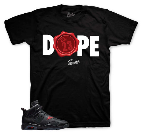 Retro 6 BIN 23 Stamp Shirt