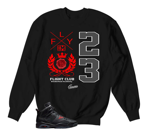 Retro 6 BIN 23 Crest Sweater