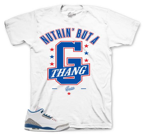 Retro 3 True Blue G Thang Shirt