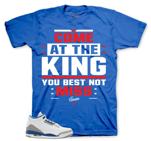 Retro 3 True Blue King Shirt