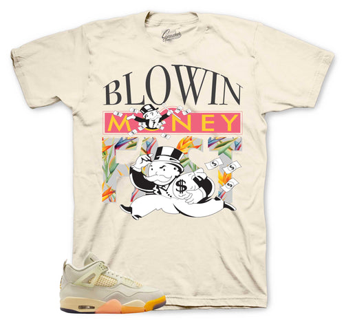 Retro 4 Birds Of Paradise Blowin Money Shirt