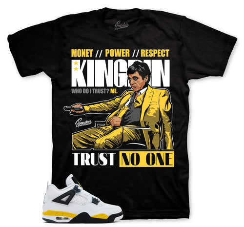 Retro 4 Tour Yellow Trust Issues Shirt