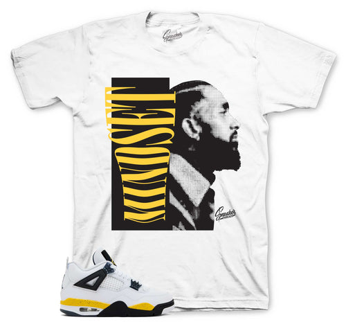 Retro 4 Tour Yellow Daily Routine Shirt