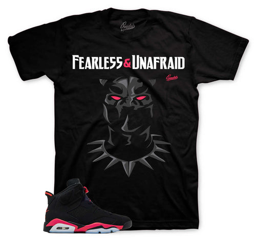 Retro 6 Infrared Fearless Shirt