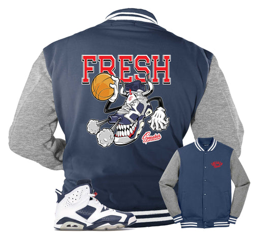Retro 6 Olympic Fly Kicks Jacket