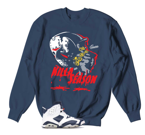 Retro 6 Olympic Killa Season Sweater