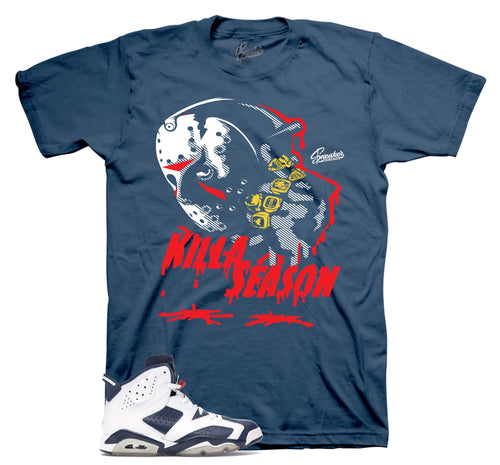 Retro 6 Olympic Killa Season Shirt