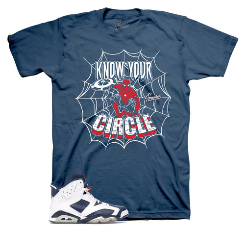 Retro 6 Olympic Know Your Circle Shirt