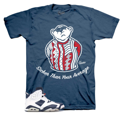Retro 6 Olympic Big Bear Shirt