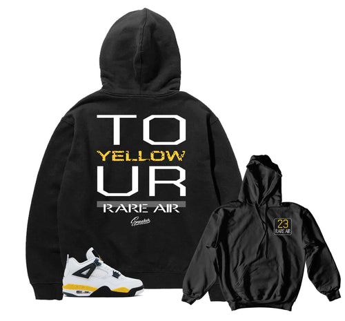 Retro 4 Tour Yellow Statement Hoody