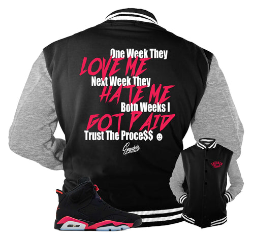 Retro 6 Infrared Trust The Proocess Jacket