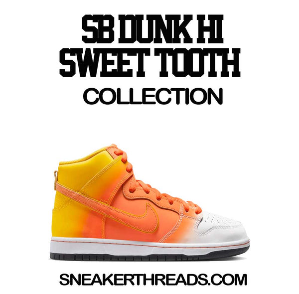 Tees & T-shirts Match Nike Dunk SB Sweet Tooth Candy Corn Sneakers ...