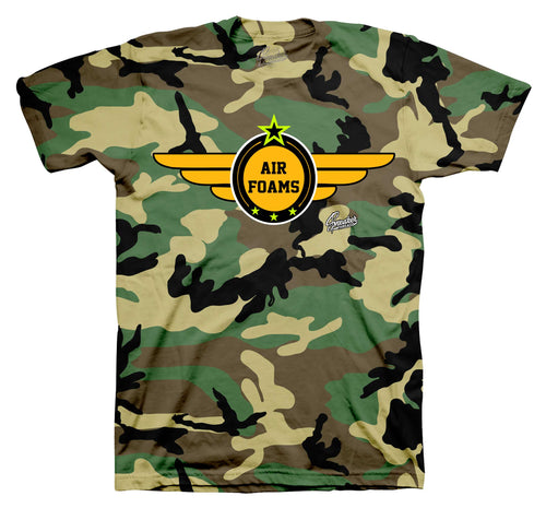 Airborne Graphic T-Shirt | Foamposite Green Camo
