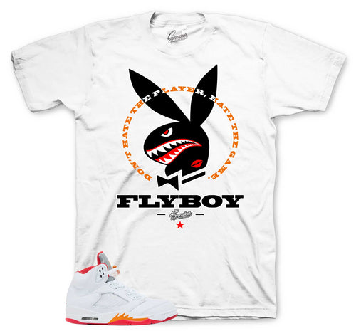 Flyboy Graphic T-Shirt | Jordan 5 Sunset