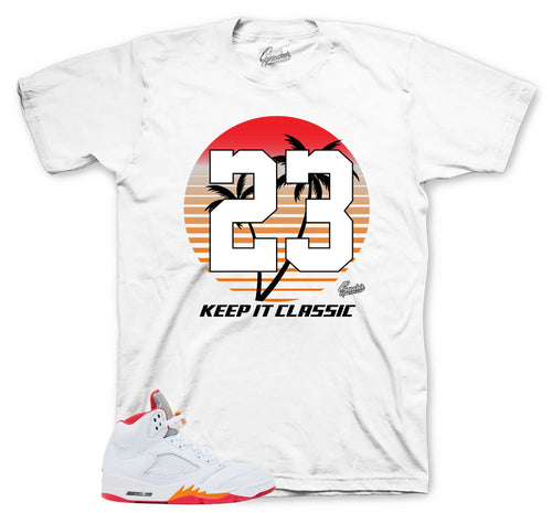 Keep It Classic Graphic T-Shirt | Jordan 5 Sunset