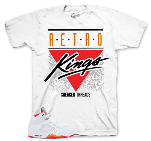 Retro Kings Graphic T-Shirt | Jordan 5 Sunset