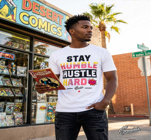 Retro 4 Comic Stay Humble Shirt