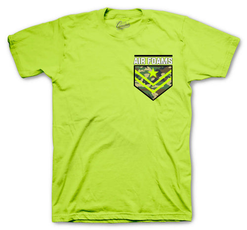 Air Foams Graphic T-Shirt | Foamposite Green Camo