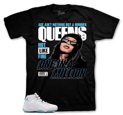 Retro 11 Legend Blue Queens Shirt