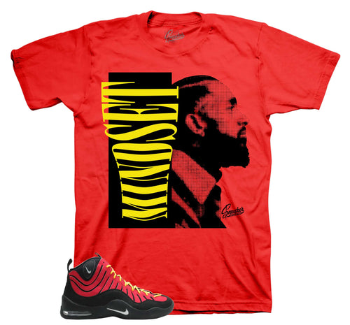 Mindset Graphic T-Shirt | Air Bakin Varsity Red