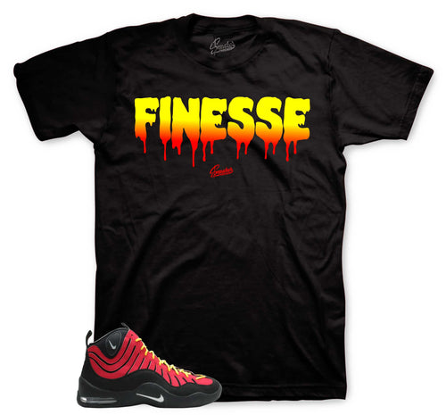 Finesse Graphic T-Shirt | Air Bakin Varsity Red