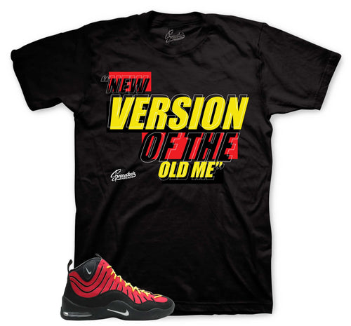 New Version Graphic T-Shirt | Air Bakin Varsity Red