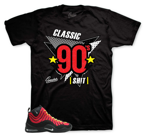 Classic 90s Cheese Graphic T-Shirt | Air Bakin Varsity Red