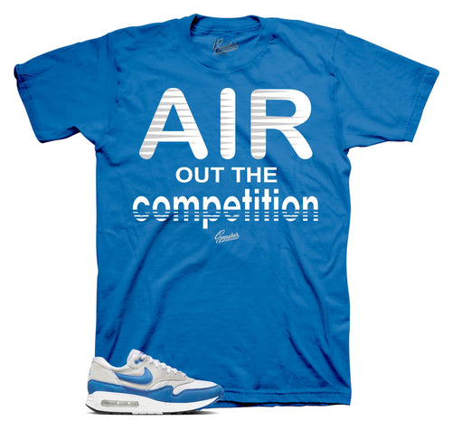 Air Max 1 Royal Blue Air Out Competiton Shirt
