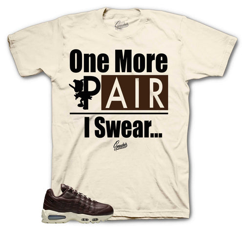 Air Max 95 Baroque Brown One More Pair Shirt