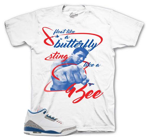 Retro 3 True Blue Sting Shirt