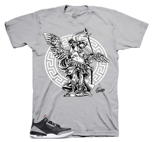 Retro 3 Black Cement Archangel Shirt