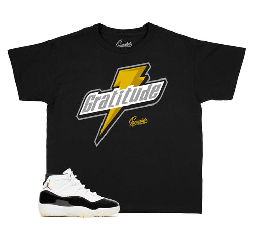 Kids - Gratitude 11 Bolt Shirt