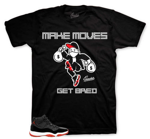Retro 11 Bred Make Moves Shirt