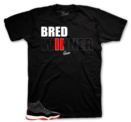 Retro 11 Bred Winner Shirt