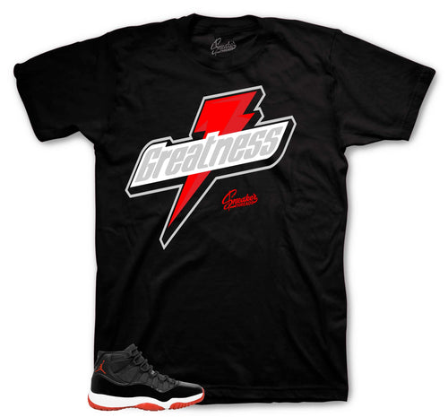 Retro 11 Bred Greatness Shirt