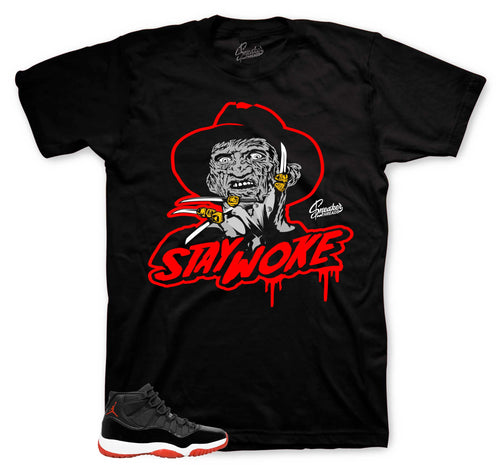 Retro 11 Bred Pure Stay Woke Shirt