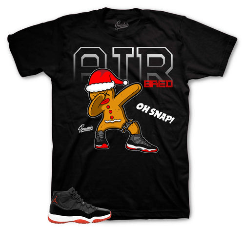 Retro 11 Bred Oh Snap Shirt