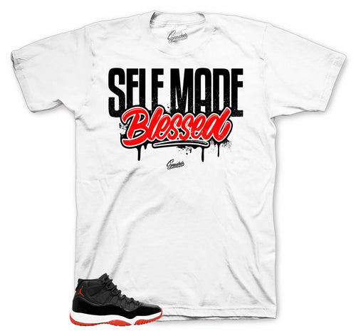 Retro 11 Bred Self Made Shirt