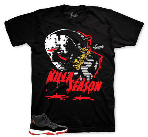 Retro 11 Bred Killa Season Shirt
