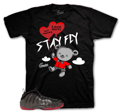 Foamposite Cough Drop Money Over Love Shirt