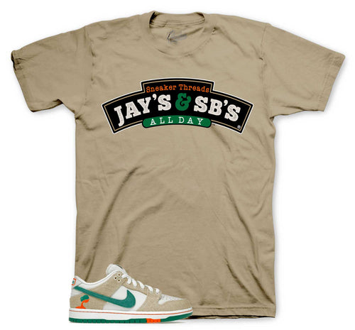Dunk SB Phantom Malachite Jays & SBs Shirt