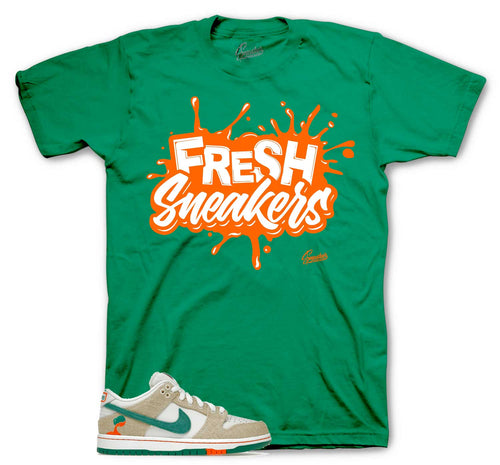 Dunk SB Phantom Malachite Fresh Sneakers Shirt