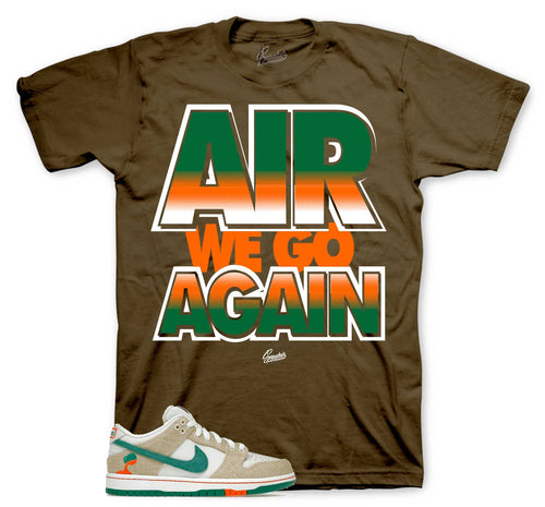 Dunk SB Phantom Malachite Air We Go Shirt