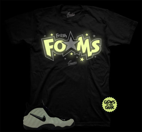 Fresh Foams Graphic T-Shirt | Foamposite Glow In Dark Summit White