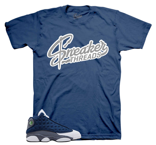 Retro 13 Flint ST Logo Shirt