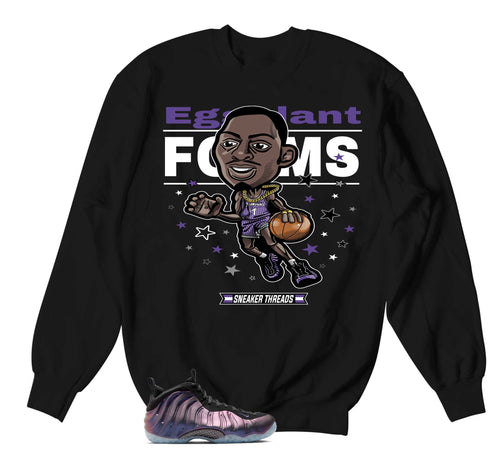 Foamposite Eggplant Toon Sweater