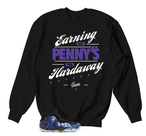 Foamposite Galaxy Earning Pennies Sweater